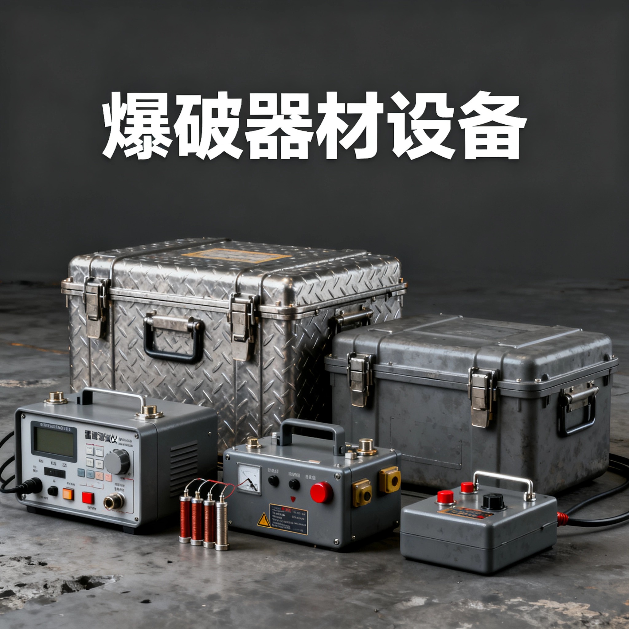 志仲镇爆破工程师的“兵器库”：常用器材一册通